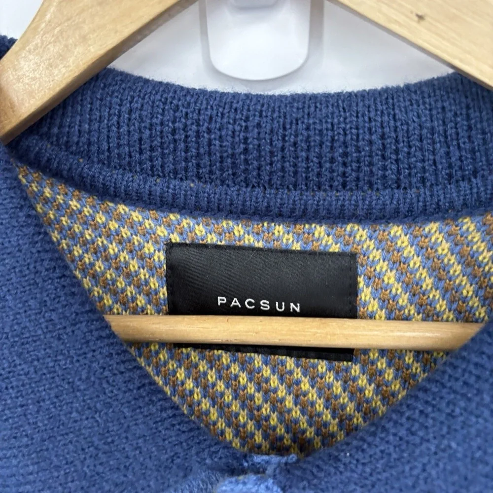 Pacsun Sunflower Cardigan Sweater Medium Indie Artsy Novelty Whimsy Twee Retro